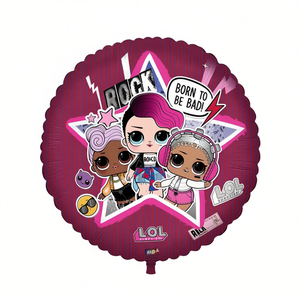 Ballon en aluminium Lol Surprise 45 cm, décorations de fête - Product Image 2