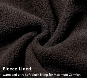 Sudadera de cuello redondo de lana para hombre, sudadera gruesa holgada, jersey básico suave, 75% poliéster, 25% algodón - Product Image 6