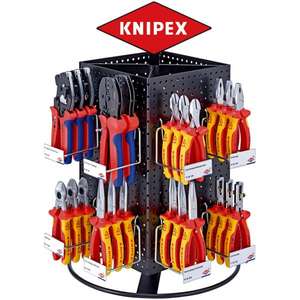 Soporte de Almacenamiento para Herramientas Rotatorias Knipex, para 16 Pinzas X 3, Exhibidor Vacío para Venta - Product Image 1