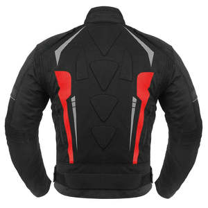 Veste de motard de course en Cordura pour hommes imperméable tout temps textile manteau d'équitation de moto équipement de protection durable élégant en gros - Product Image 5