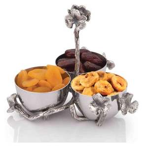 Ensembles de bols à fruits secs en acier inoxydable au design de luxe européen pour la cuisine, la maison, les hôtels et les restaurants - Product Image 5