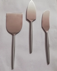 ชุดชีสสแตนเลสพร้อมหูหิ้วหวายสำหรับเครื่องครัวอุปกรณ์ตัดพิซซ่าเนยสำหรับตกแต่งบ้านมาใหม่ - Product Image 3