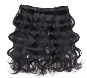 Extensiones de cabello sin procesar de templo virgen indio de la mejor calidad, cutículas naturales, ondas y rizos alineados, sensación de mano suave - Product Image 4