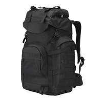 Sac à dos tactique AYPPRO 56-76L antivol, robuste et tendance, faible MOQ 50 pièces, logo personnalisé, équipement professionnel pour l'extérieur