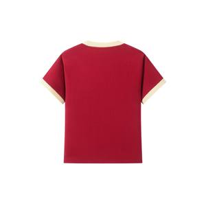 เสื้อยืดสตรีแบบสั่งทำเสื้อยืดผ้าฝ้าย81.4 & 18.6โพลีเอสเตอร์230gsm คอตตอนระบายอากาศติดเพชรเข้ารูปเสื้อยืดเปล่าสำหรับผู้ชาย - Product Image 3