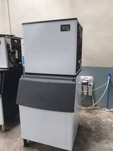 Máquina de Hielo en Cubos Comercial de Alta Calidad, 110 kg/24 h, Almacenamiento de 25 kg, 220 V, Máquina de Hielo Automática para Bar, Restaurante, Cocina - Product Image 3