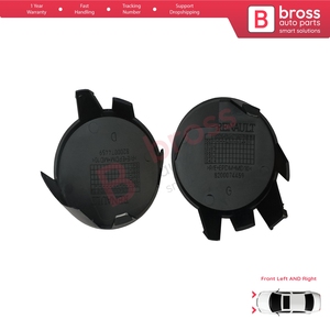 BSP603 Front Bumper Fog Lamp <b>Plug</b> <b>Light</b> Hole Cover Cap Left and Right For Clio MK2 II BB CB Symbol Thalia MK1 I LB 1998-2016 770 - Product Image 4