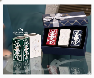 Wholesale Religious Mother Pearl Inlay <b>Incense</b> <b>Burner</b> Capiz Floral Design Handmade Eco-Friendly Modern Art Antique Indian - Product Image 1