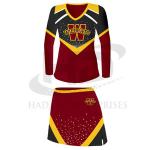 Recién llegado, el mejor producto deportivo, uniforme de porristas, transpirable, precio barato, uniforme de porristas - Product Image 3