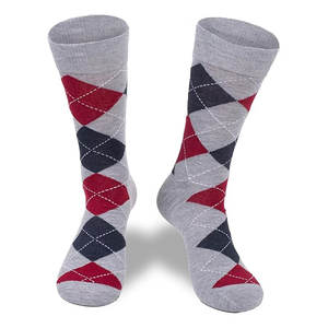 2026 Breathable Classic <b>Sports</b> Style Unique Design Printed <b>Men</b> <b>Socks</b> Crew Ankle <b>Socks</b> Knitted OEM Service <b>Men</b> <b>Socks</b> - Product Image 1