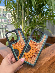 เคสโทรศัพท์หนังเครื่องมือทำมือสไตล์ตะวันตกสินค้ามาใหม่เคสมือถือ15นิ้วหรูหราสไตล์วินเทจ - Product Image 2