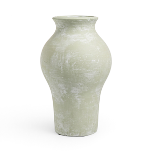 Jarrón Decorativo Especializado, Mini Jarrón de Terracota Guci Pandan Polos - Product Image 1
