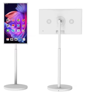 สมาร์ททีวีมือถือ32นิ้วแบบ4K เคลื่อนย้ายได้ไร้สายแอนดรอยด์จอแสดงผลแบบโต้ตอบบนล้อ - Product Image 2