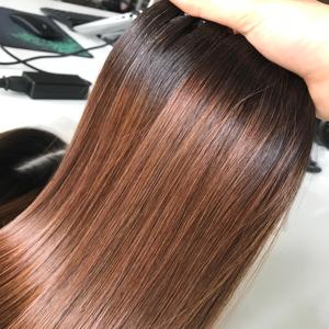 Vente en gros cheveux humains vietnamiens bruts Ombre couleur Vente en gros Paquets de cheveux tissés Fermeture cuticule Trame de génie alignée - Product Image 6