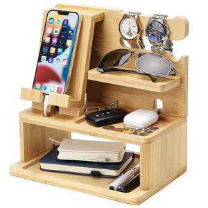 แท่นวางโทรศัพท์ไม้แบบเป็นมิตรกับสิ่งแวดล้อม |   งานฝีมือทำมือ |   โรงงานขายส่งโดยตรง - Product Image 1