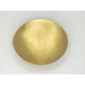 Fantastique plat en laiton martelé bijoux plateau en laiton bague de mariage plat en laiton doré, plateau ovale, plateau de service, cadeau d'anniversaire - Product Image 5