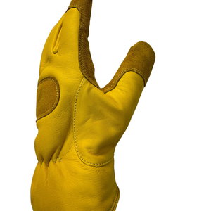 Gants de travail d'hiver en cuir de grain supérieur Gants de conducteur imperméables avec double paume de sécurité pour le travail et la conduite - Product Image 6