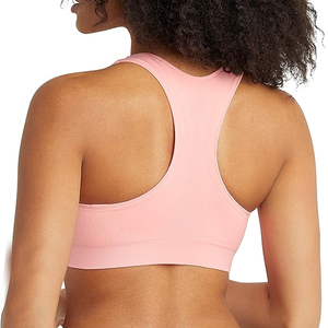 Ensembles de soutien-gorge de sport de haute qualité pour femmes, grande taille, soutien-gorge d'entraînement à col licou respirant écologique Options personnalisables - Product Image 2