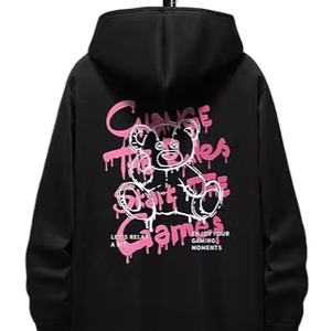 Sudadera con capucha de lana con diseño de nuevo estilo, Sudadera con capucha de lana ligera, ropa de invierno de calidad Premium para hombre, jersey básico, mezcla de algodón - Product Image 1