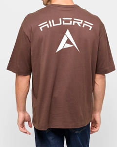 เสื้อยืดผ้าฝ้าย100% ทรงสลิมฟิตสำหรับผู้ชายคอกลมและแขนครึ่งแขนปรับแต่งได้ปักโลโก้และพิมพ์ลายดิจิตอล - Product Image 2