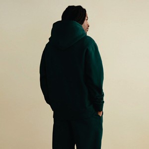 Haute qualité surdimensionné 400g impression polaire sweats à capuche pantalons de survêtement vierges épaule goutte sweats à capuche et pantalons de survêtement ensemble - Product Image 4