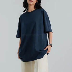 Nuevo diseño Material duradero Hecho Camisetas de gran tamaño para mujer Logotipo personalizado Camisetas de gran tamaño para mujer - Product Image 2