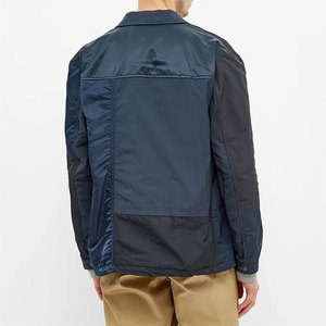 Veste de plein air pour hommes avec logo personnalisé résistant à l'eau et au vent avec logo avant coupe-vent imperméable de grande taille pour hommes - Product Image 6