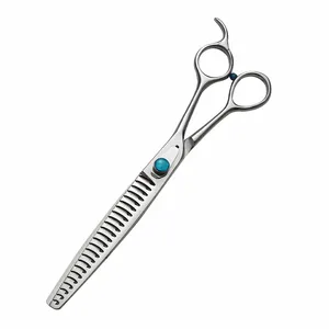 Ciseaux de coiffeur ciseaux de tête de formation de coiffure coupe de cheveux ciseaux amincissants professionnels personnalisés parfaitement 10 pièces - Product Image 1