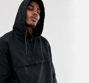 Wholesale Custom Logo Windproof Plain Jacket Custom <b>Mens</b> Half Zip Hood <b>Pullover</b> Windbreaker Jackets - Product Image 2