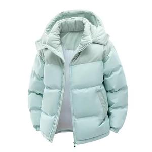 Tallas grandes de fábrica al por mayor de moda Casual cómodo abrigo de los hombres Puffer Fluffy Bubble Jacket - Product Image 3