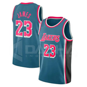 เสื้อบาสเก็ตบอลของผู้ชายเสื้อกีฬาบาสเก็ตบอลปักลายแบบทีมทั้งหมด - Product Image 5