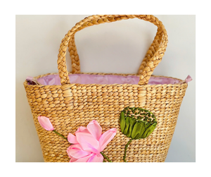 Proveedor Premium de Bolsos de Jacinto de Agua de Vietnam que Ofrece Hermosos Bolsos Hechos a Mano a Precios Competitivos - Product Image 2