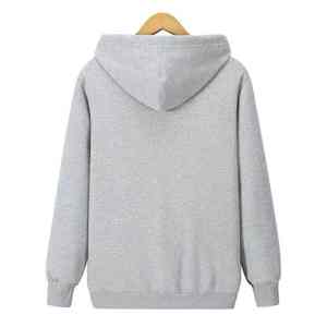 Men's Zipper <b>Cardigan</b> Hoodie Plus Size Fleece Warm <b>Coat</b> Autumn and Winter Trend Hoodie - Product Image 3