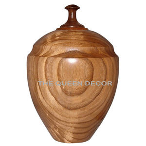 Urnes modernes en bois Urne de crémation en gros en bois à la mode pour les services funéraires à bas prix Dernière conception en bois Antique - Product Image 6