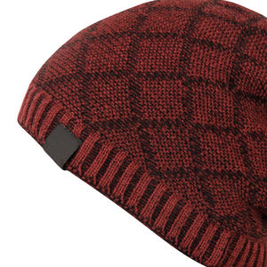 Bonnets d'hiver personnalisés de haute qualité pour hommes nouveauté conception de broderie 3D quantité minimale de commande bas à vendre - Product Image 5