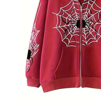 Sudadera con Capucha Gráfica 100% Algodón, Corte Ajustado, Alta Calidad para Hombre, Ropa Urbana Moderna de Invierno