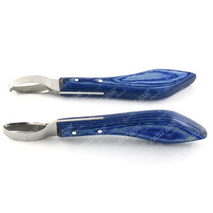 Best Seller Farrier Tools Sharpe Loop Hoof Knife Hoja de acero Cómodo agarre Loop Knife para un cuidado fácil y preciso de los cascos de los caballos - Product Image 2