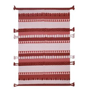 Proveedor indio, superventas, 100% algodón, tejido hecho a mano, bordado, diseño geométrico, mascotas, alfombras ecológicas para sala de estar - Product Image 1