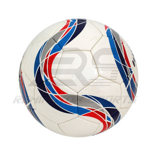 Ballon de football PU promotionnel cousu à la machine 2024 vente en gros ballon de football thermocollé de meilleure qualité ballons pakistanais du Pakistan - Product Image 5