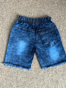 2025 Summer Unisex Acid Washed Denim <b>Shorts</b> <b>Men's</b> High Waist 100% Blue Denim Custom Embroidered Logo Hot Sale Summer <b>Jeans</b> <b>Short</b> - Product Image 4