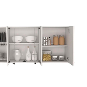 ตู้ไม้สักสองประตูพร้อมวัสดุทนทานสำหรับเฟอร์นิเจอร์ห้องครัวและของตกแต่งโรงแรม - Product Image 2