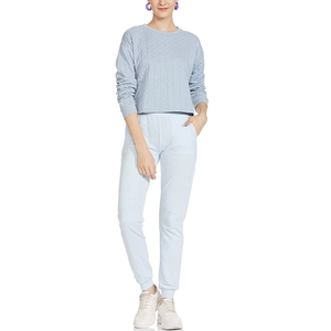 Tela personalizada sudaderas de las mujeres Venta caliente al por mayor sudadera de secado rápido de las mujeres del hombro de la gota personalizada transpirable - Product Image 4