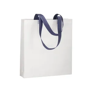 Borse Promozionali Personalizzate TNT con Design a Soffietto e Manici Lunghi, Gadget Personalizzati - Product Image 5
