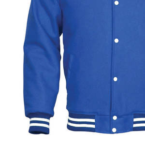 Vestes d'université en laine pour hommes en vrac avec manches en cuir en option vestes d'université avec coutures durables et doublure chaude - Product Image 4