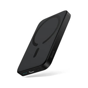 Wireless Magnetic Charger with <b>LED</b> Display, Magnetic Power Bank Dual USB Ports & Fast Charging - Product Image 2