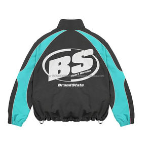 2025 conjuntos cortos cortavientos de satén de talla grande para hombre, conjunto de pantalones cortos cortavientos de nailon con estampado informal de verano - Product Image 4