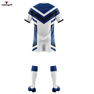 Kit de uniformes de rugby de alto rendimiento con sublimación completa para equipos Kit de uniforme de rugby de contraste de color de nuevo diseño - Product Image 2
