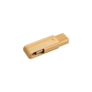 Chiavetta USB Personalizzata in Bambù da 8GB, Gadget Promozionale - Product Image 1