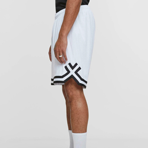 Gran oferta, pantalones cortos de malla de baloncesto a la moda coloridos para hombre, entrenamiento callejero, Fitness, impresión por sublimación, Logo personalizado, patrón sólido - Product Image 4