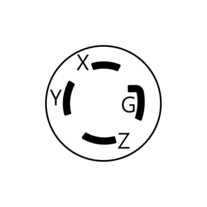 Entrada con brida de bloqueo de conexión rápida certificada NEMA 250 30A V para equipos de cocina de alta resistencia - Product Image 5